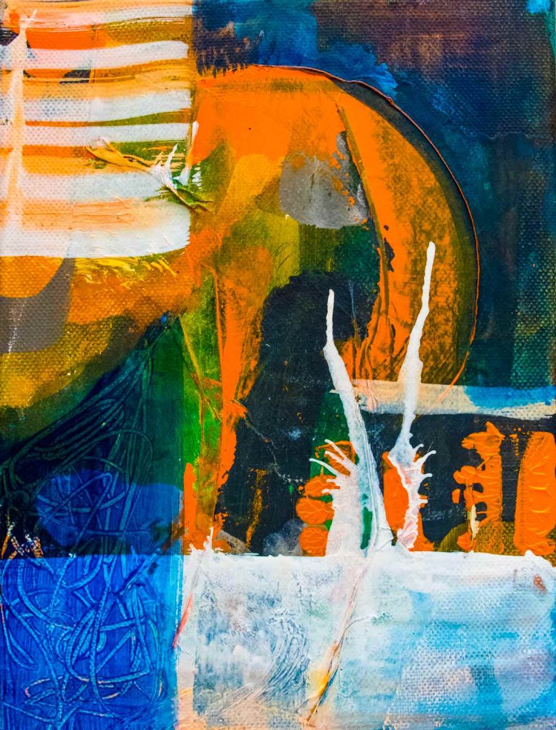 Abstract image painting art paint