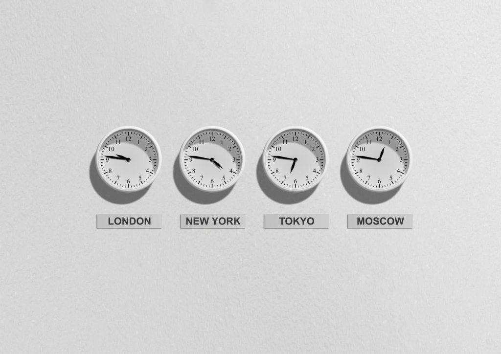 Time on the business clocks